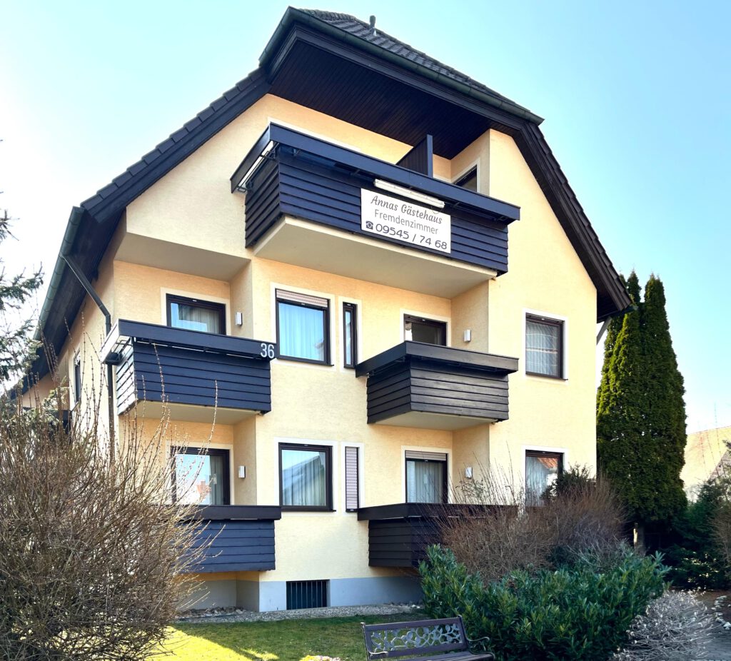 Frontansicht Haus